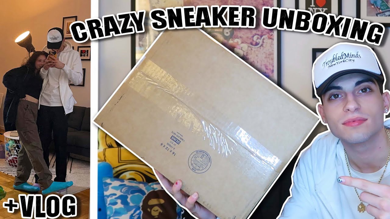 The Weirdest Sneaker I&rsquo;ve Ever Bought&hellip; | *imran potato unboxing* + vlog 🔥
