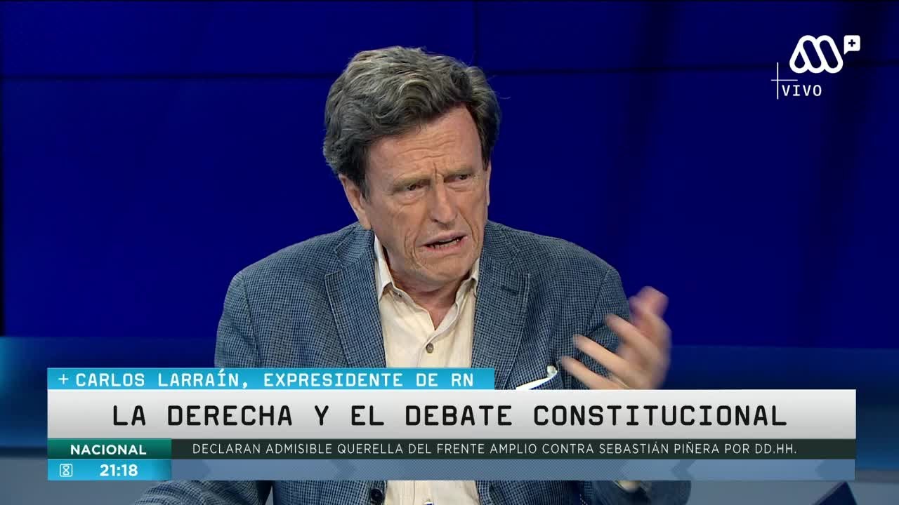 Carlos Larraín por acuerdo constitucional: 