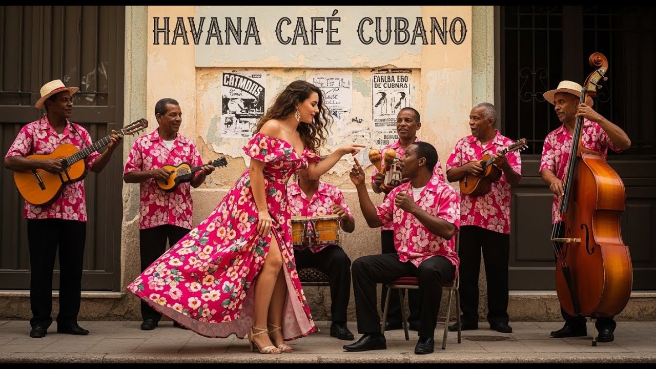 Café Cubano Music 🎹: Caribbean Café Nights & Gentle Piano Jazz • mix92