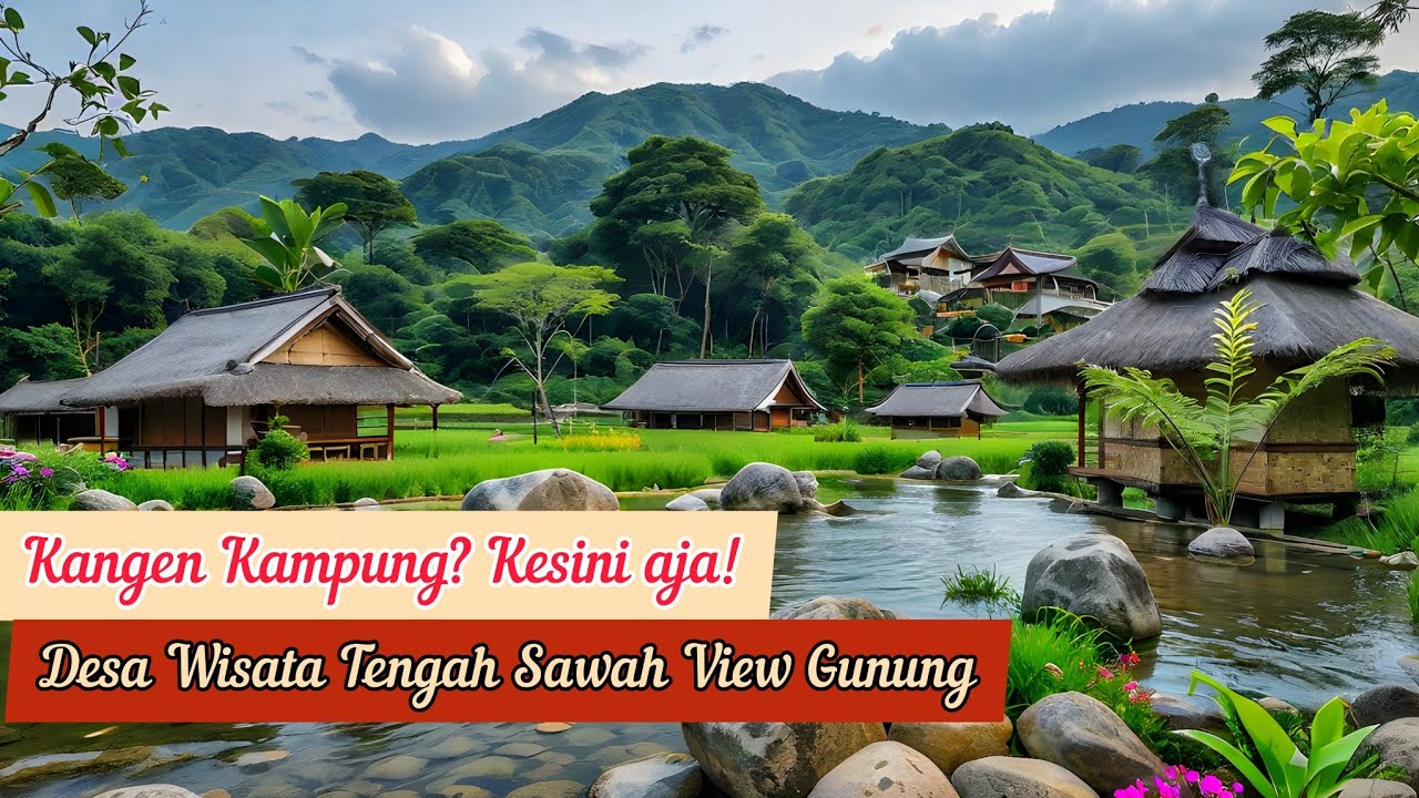 Tajur Katineung | Desa Wisata Purwakarta Tengah Pesawahan Kaki Gunung Burangrang  Tangkuban Perahu