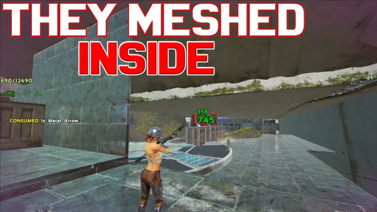 THEY ONLINE MESHED THE RATHOLE AND FAILED  .... - ARK DUO PVP
