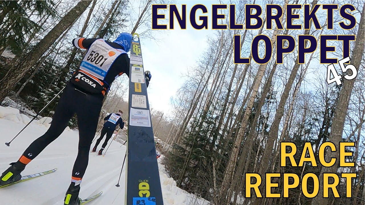 Engelbrektsloppet 2025 (45k) Race report vlog