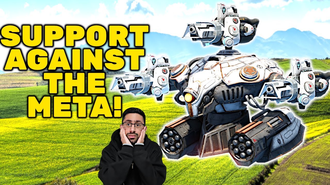 Один из лучших целителей поддержки! &mdash; Деметра против Меты | War Robots WR