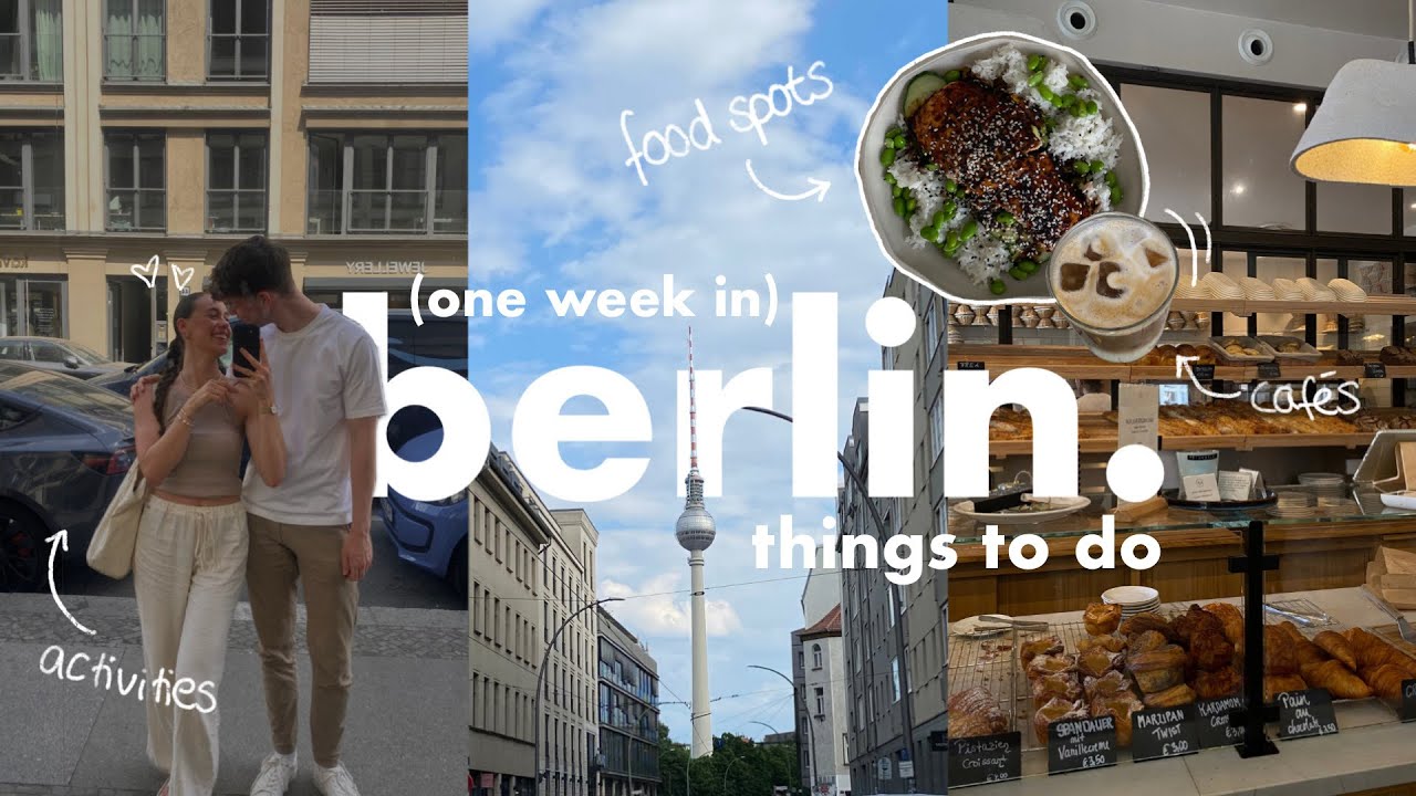 Things to do in Berlin | cafés, food spots & activities (vlog)