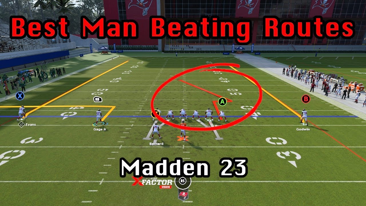 BEST MAN BEATING ROUTES! HOW TO BEAT MAN COVERAGE IN MADDEN 23! | Madden 23 Tips & Tricks