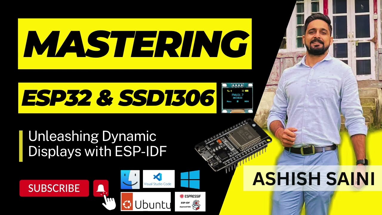 Освоение ESP32 и SSD1306: использование динамических дисплеев с ESP-IDF
