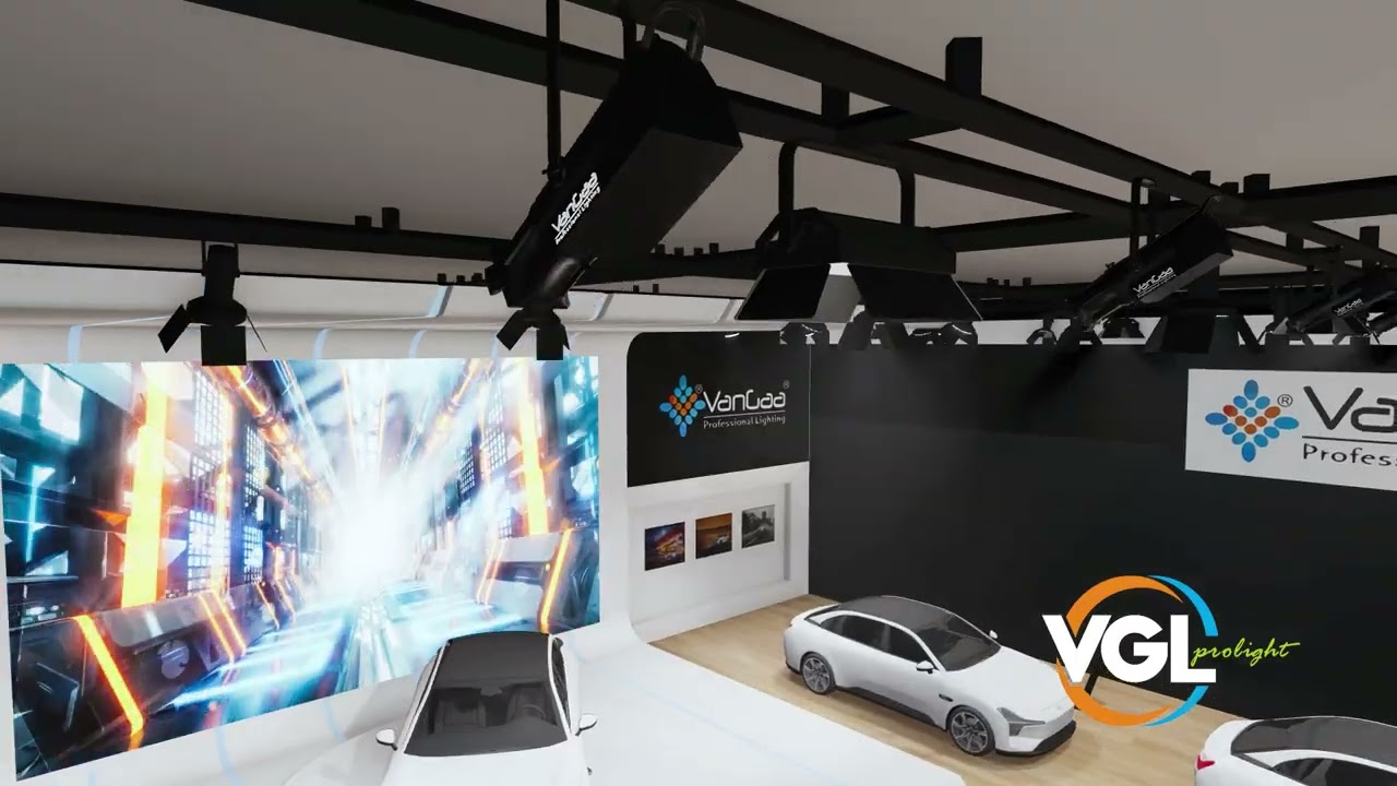 Show Car Lights: The Space Tuner, Composing a Concerto of Light Between Cars and People