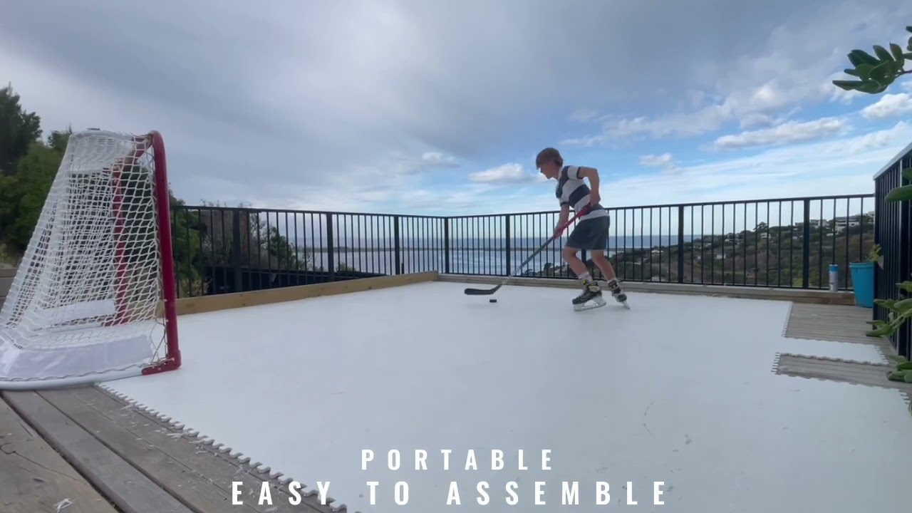 Skate-able Synthetic Ice Tiles - The Ultimate Hockey Training Product - Potent Hockey