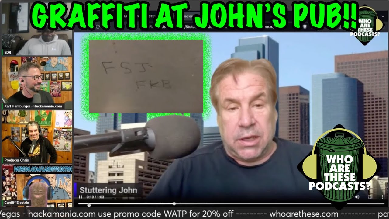 Stuttering John Tries To Get Me Arrested! (w/ Earl David Reed)