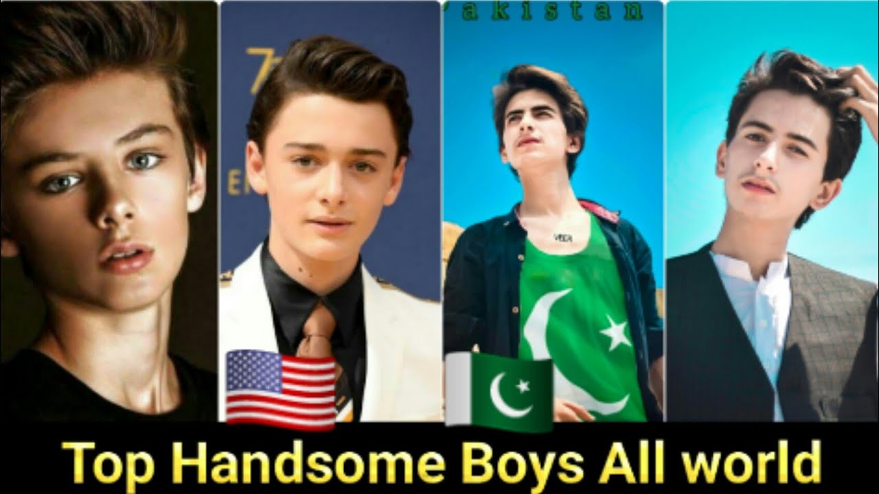 Top 9 world Beautiful & Handsome Boys || By tech