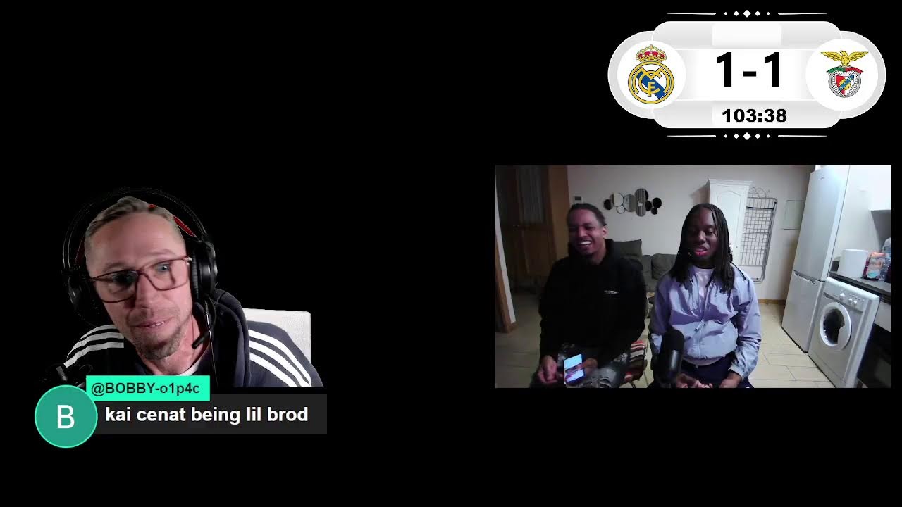 REAL MADRID VS BENFICA LIVE CHAMPIONS LEAGUE WATCHALONG FT @Northsideldn1