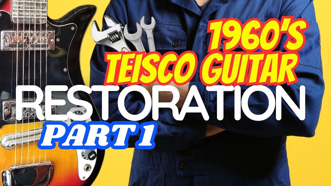 1960s TEISCO Guitar Restoration: Part One - Disassembly