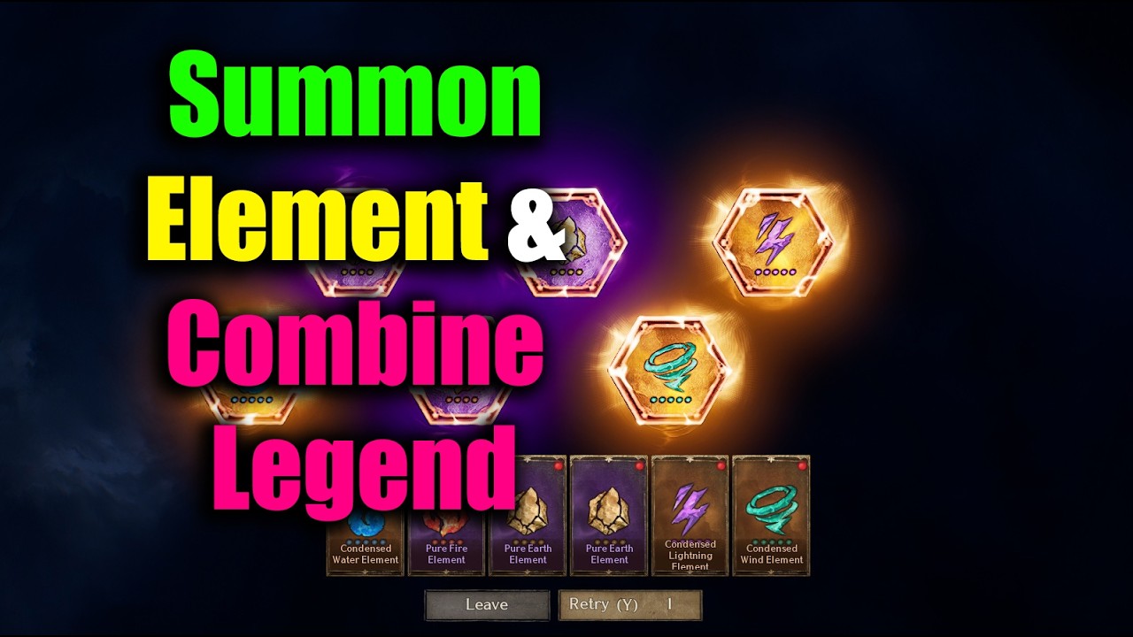 Ночные Вороны: Призыв элемента и объединение легенды