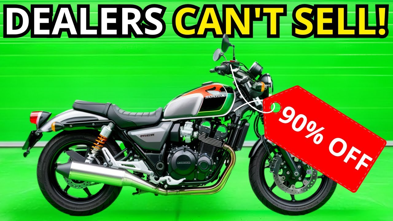 7 Japanese Motorcycles Dealers CAN’T Sell, So You Can Buy Them DIRT CHEAP!