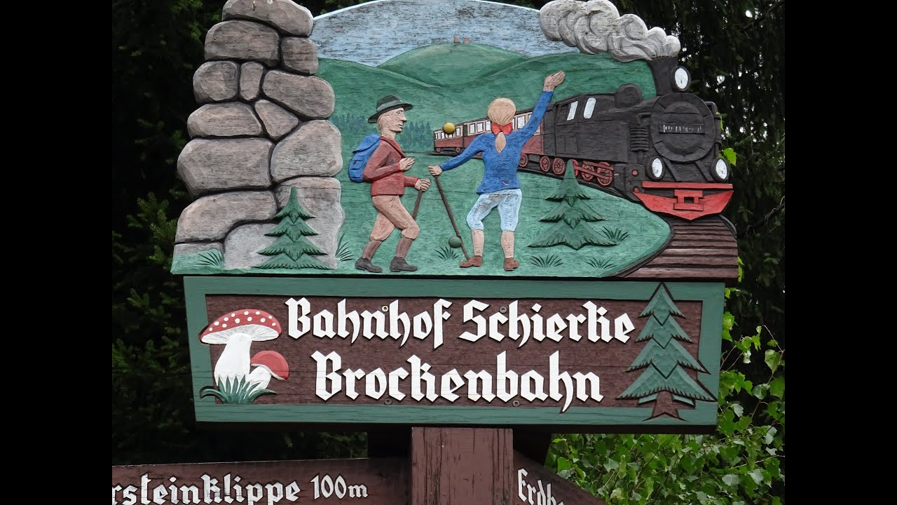 Rundgang Schierke Harz Brockenbahn