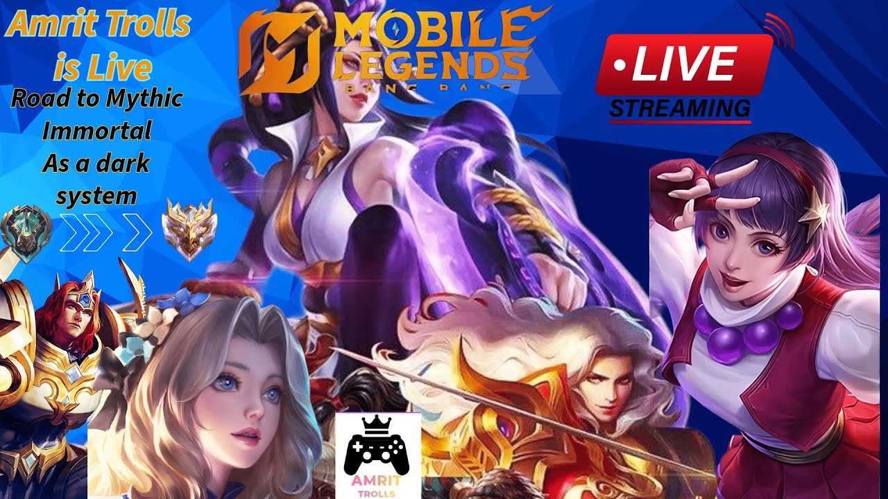 MLBB Rank Push !!Let's have some trolls!! Amrit Trolls is Live!!