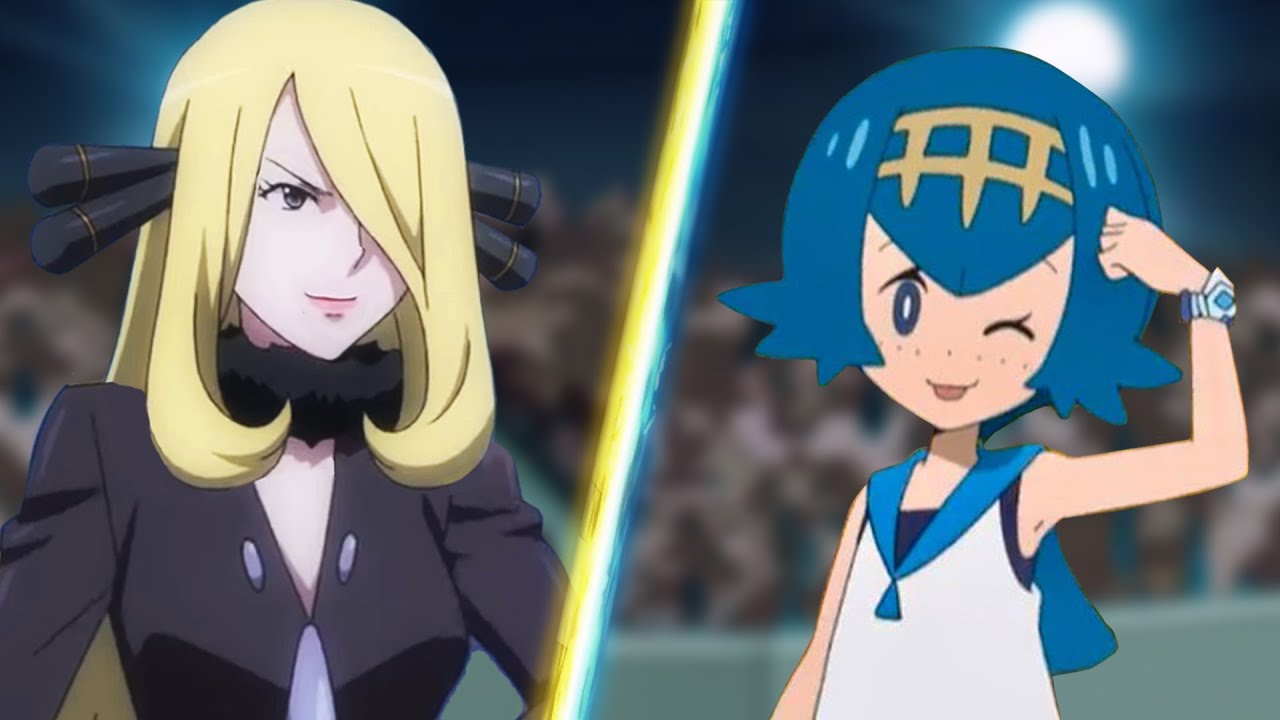 Pokemon Battle: Cynthia Vs Lana