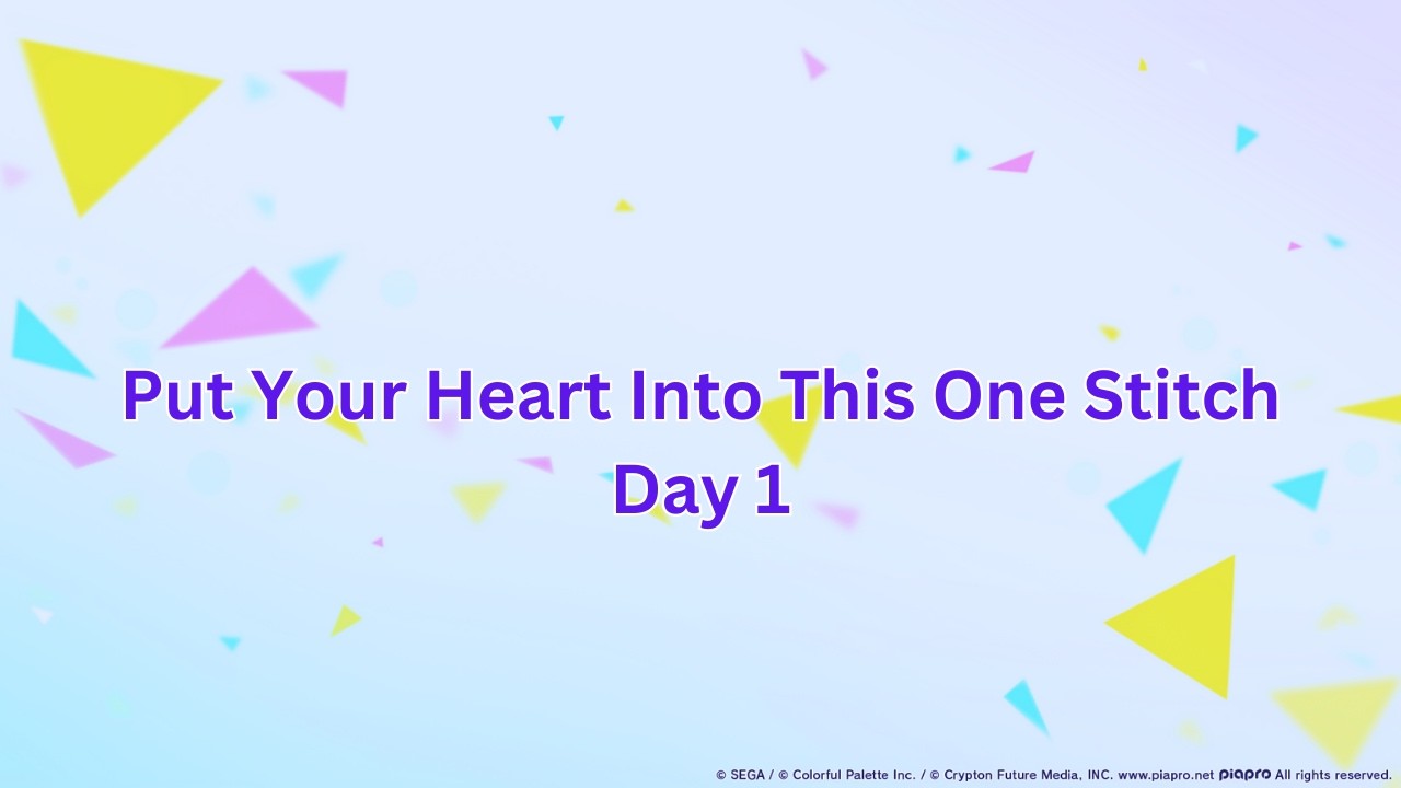 (Read Description) Warmth in Every Stitch Day 1 - Colorful Stage EN Events - The Gaming Puppy