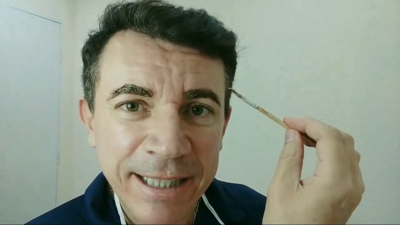 OLHA O QUE FAÇO COM OS FIOS BRANCOS #SOBRANCELHA