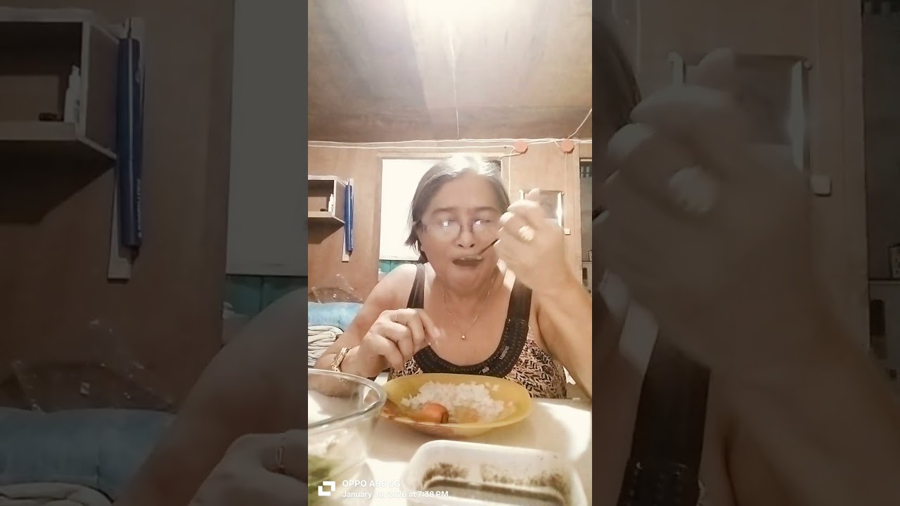 Dinner time with my hubby.