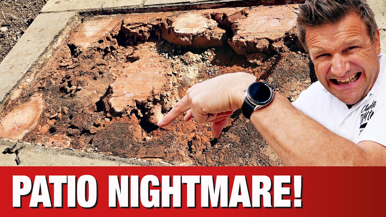 How to Repair Loose Patio Slabs - a Step by Step DIY Guide