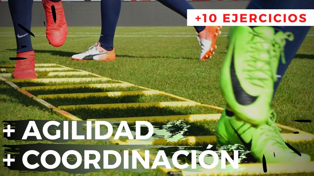 10 EJERCICIOS BÁSICOS de COORDINACIÓN con ESCALERA de AGILIDAD