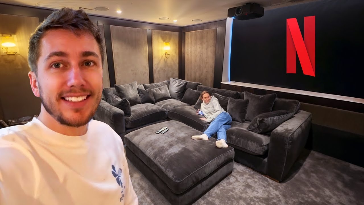 OUR NEW CINEMA ROOM!