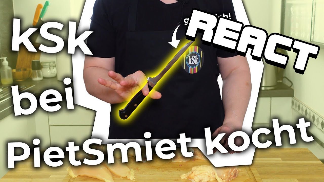 React: PietSmiet kocht Biryani Huhn