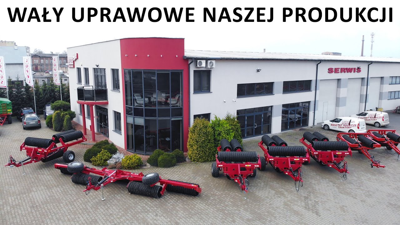 Wały uprawowe LUPUS o szerokości 9,0 m