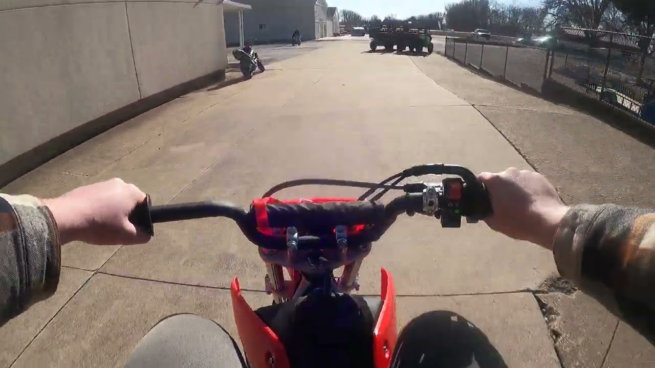 2025 CRF110 Test Ride!