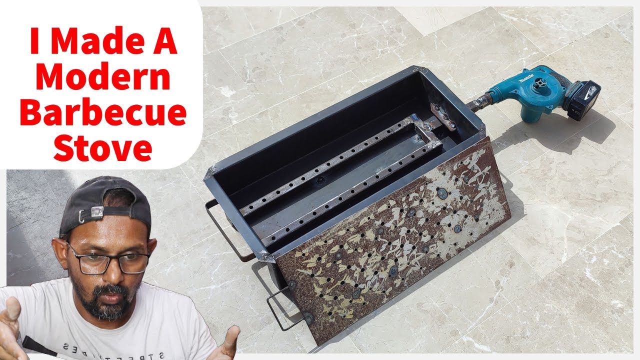 How I Made A Modern Barbecue Stove