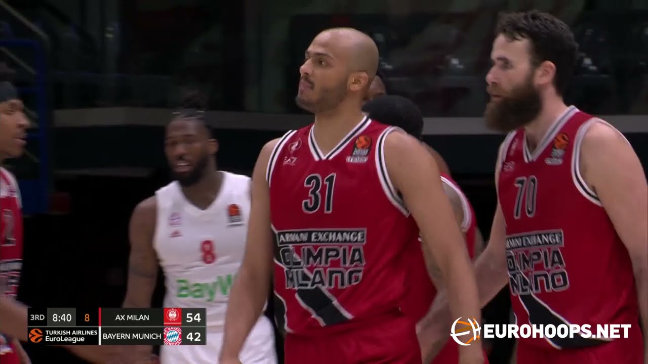 AX Armani Exchange Milan - FC Bayern Munich 92-89: Shavon Shields (34 points, career high)