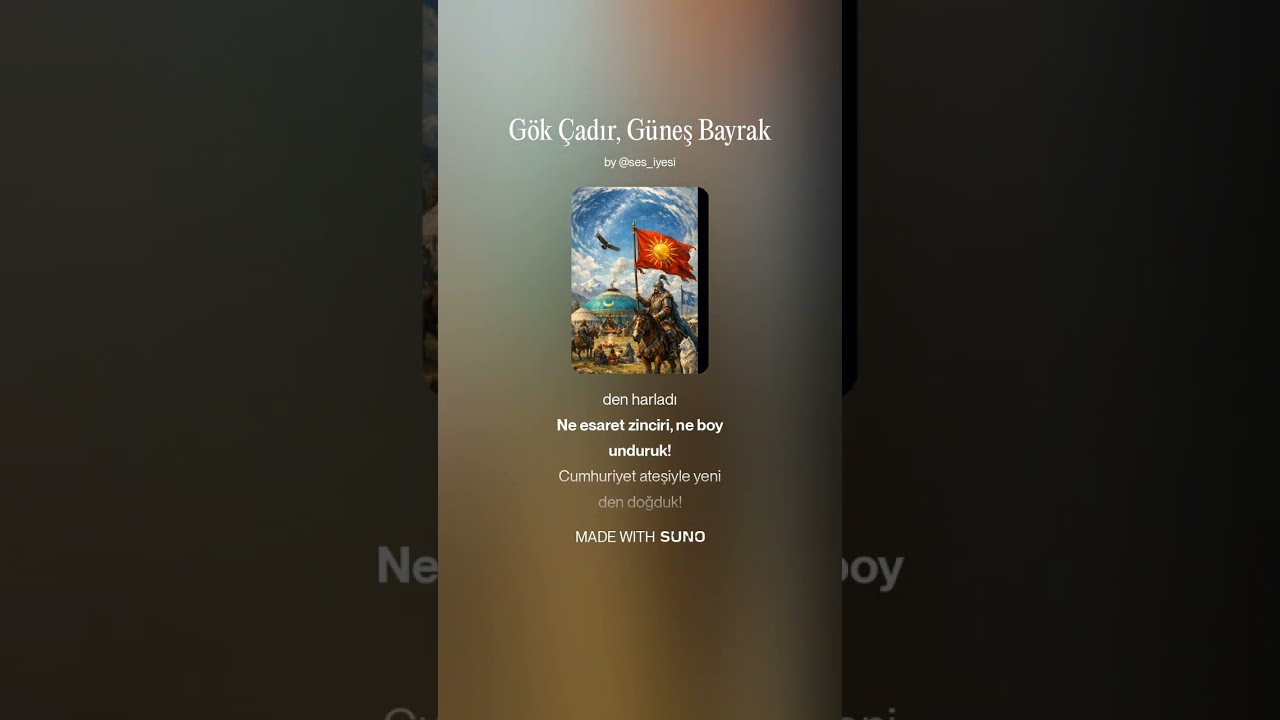 Gök Çadır, Güneş Bayrak