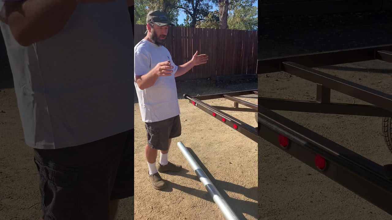 Trailer roller install instructions