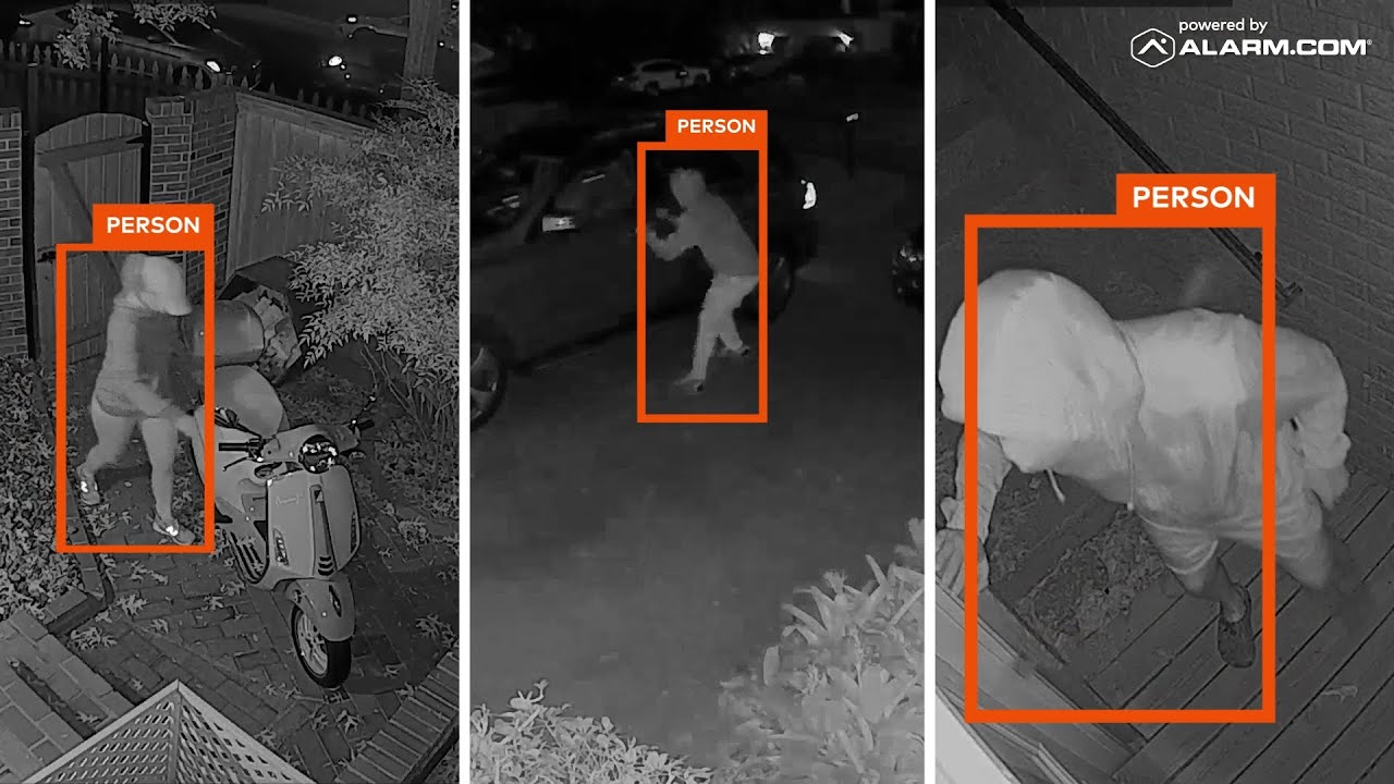 Защитите свою собственность с помощью периметральной охраны Alarm.com