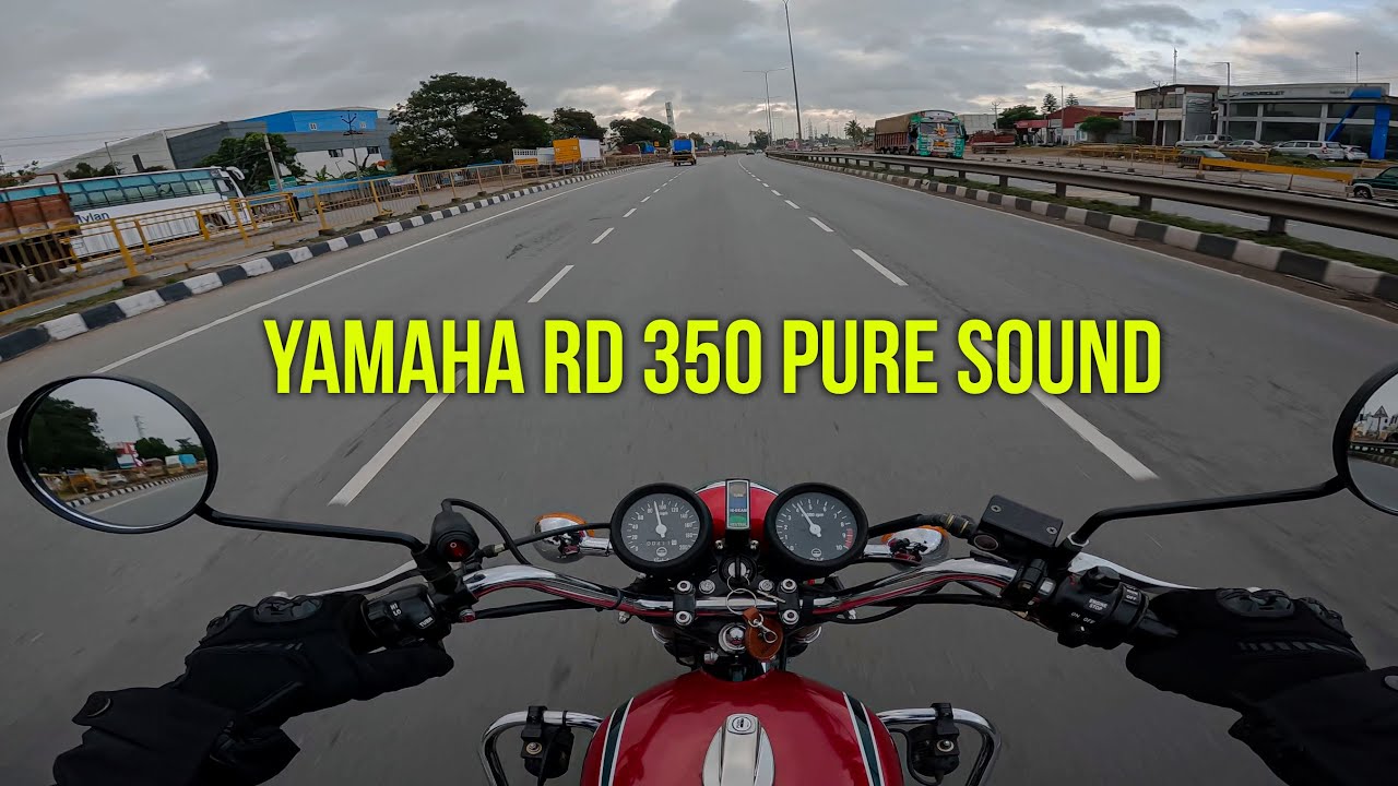 Yamaha RD 350 HT - Pure Riding Sound