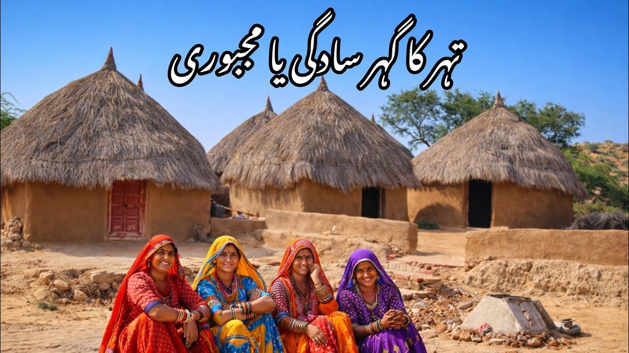 Thar Desert Home:Not Simplicity, But Necessity 