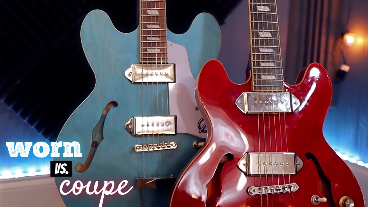 Epiphone Casino Worn vs. Casino Coupe!