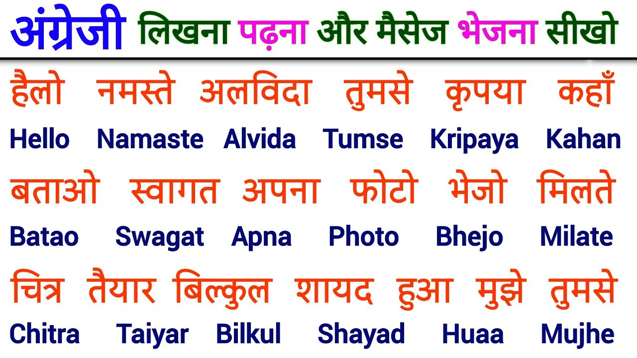 Angreji padhna kaise sikhe | How to learn english | English reading practice | How to read English