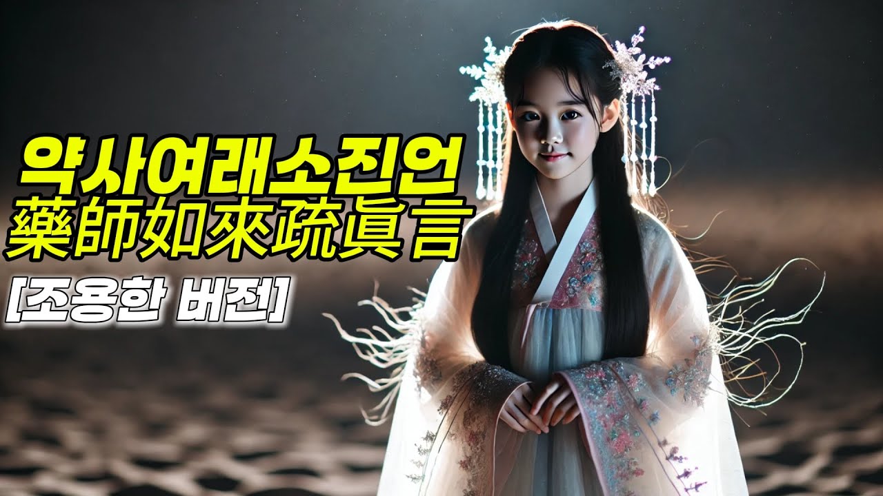 (불교)약사여래소진언(藥師如來疏眞言): 병과 고통을 없애는 강력한 주문(조용한 버전)