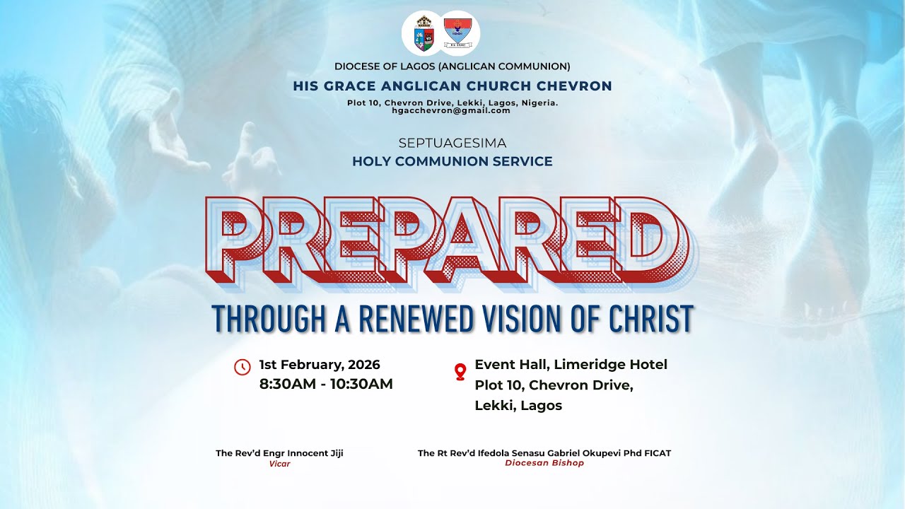 ORDER OF HOLY COMMUNION SERVICE –SEPTUAGESIMA