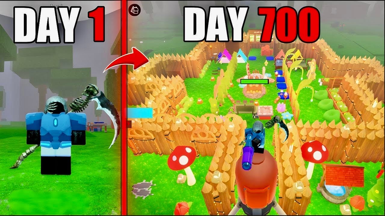 Building an INSANE Base in 99 Nights Roblox