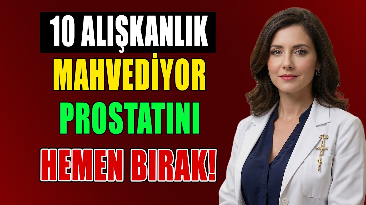 DOKTOR AÇIKLIYOR: 10 ALIŞKANLIK PROSTATINIZA ZARAR VEREN (VE NASIL TERSİNE ÇEVRİLİR)