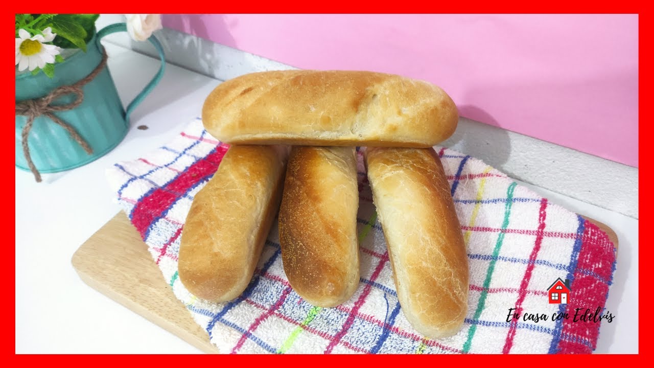 🤤Mini Baguette🥖 de harina de trigo en Panificadora Moulinex