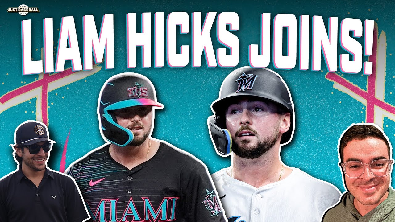 Marlins Catcher - Liam Hicks Joins the Show