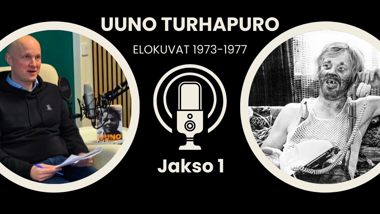 Klassikkomatskuu -podcast, JAKSO 1: UUNO TURHAPURO -elokuvat 1973-1977. Lottovoittoa ja H&auml;py endk&ouml;&auml;!