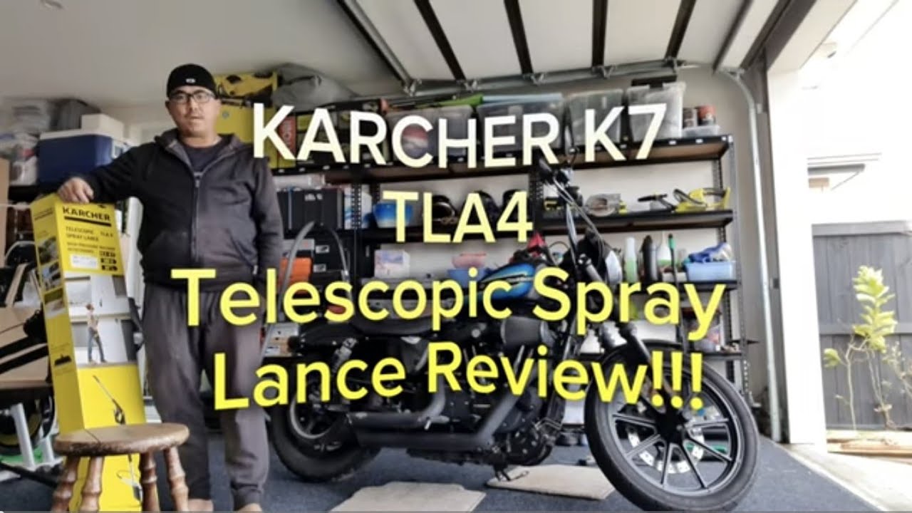 Обзор телескопической распылительной насадки Karcher TLA4!!!!
