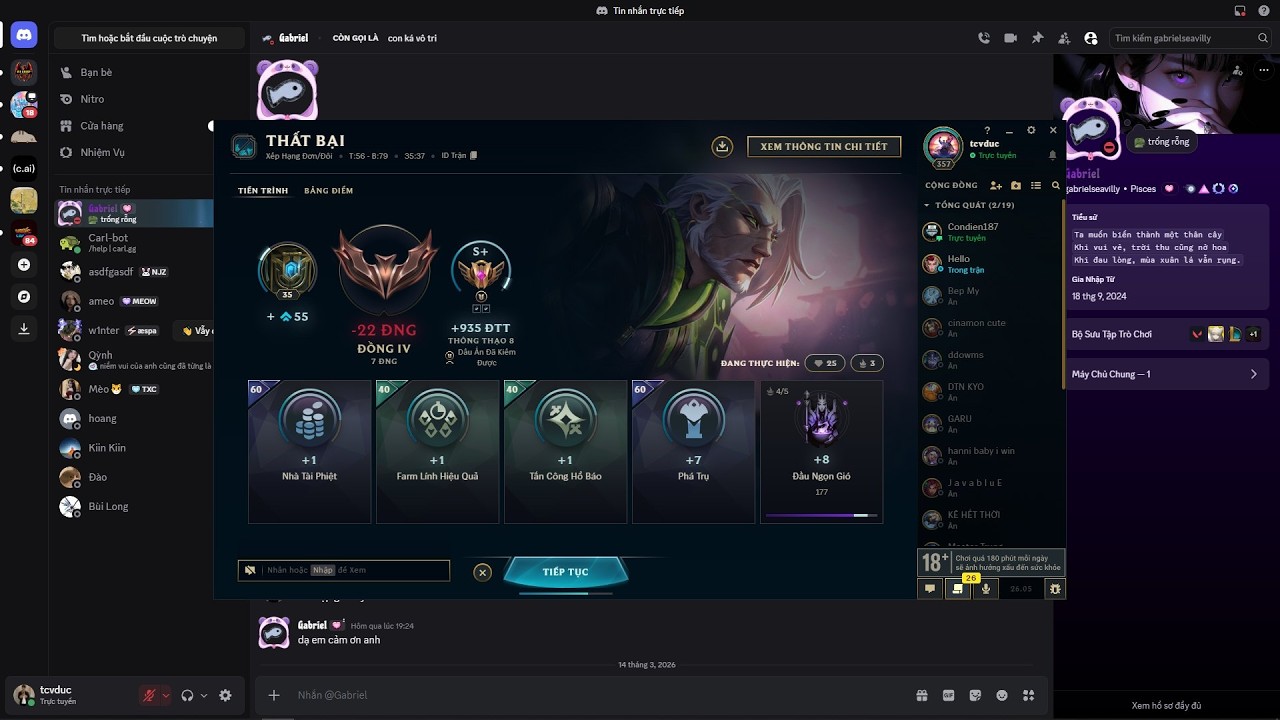 Rank Đồng Thời Trang Yasuo Mặc Ảnh Du Hiệp