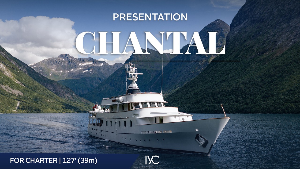 CHANTAL | The wonders of Norway onboard this 127' (39m) classic superyacht | For charter with IYC