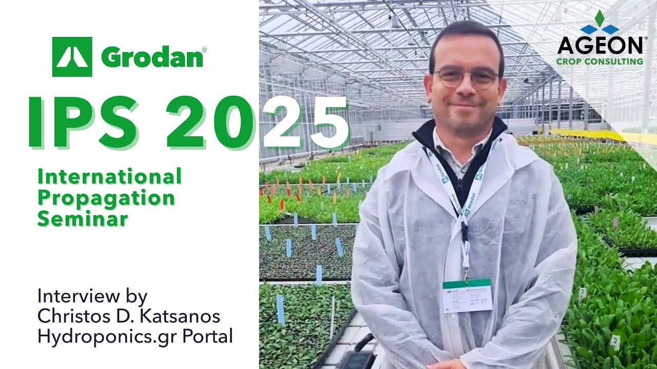Internation Propagation Seminar 2025 - Grodan | Interview Ageon Crop Consulting